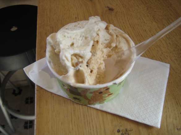 The best ice cream (gelato) I had in Israel.